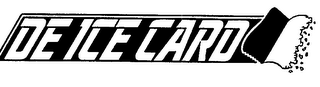 DE ICE CARD logo