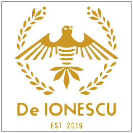 DE IONESCU EST. 2019 logo