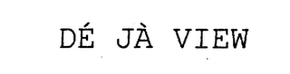 DE JA VIEW logo