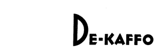 DE-KAFFO logo