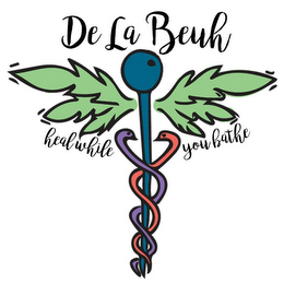 DE LA BEUH; HEAL WHILE YOU BATHE logo