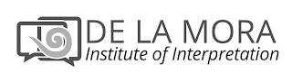 DE LA MORA INSTITUTE OF INTERPRETATION logo