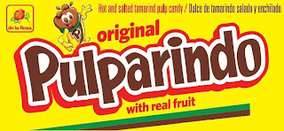 DE LA ROSA HOT AND SALTED TAMARIND PULPCANDY / DULCE DE TAMARINDO SALADO Y ENCHILADO P ORIGINAL PULPARINDO WITH REAL FRUIT logo