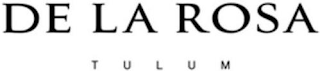DE LA ROSA TULUM logo