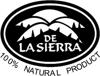 DE LA SIERRA 100% NATURAL PRODUCT logo