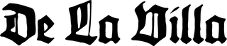 DE LA VILLA logo
