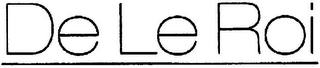DE LE ROI logo