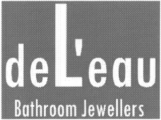 DE L'EAU BATHROOM JEWELLERS logo