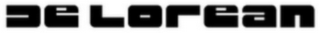 DE LOREAN logo
