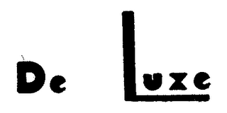 DE LUXE logo