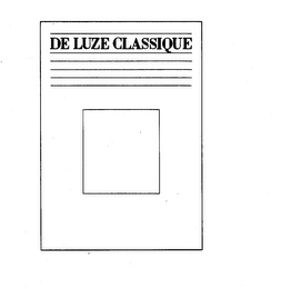 DE LUZE CLASSIQUE logo
