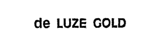 DE LUZE GOLD logo