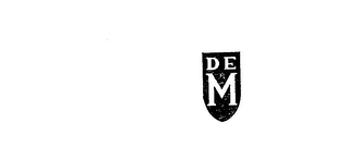 DE M logo