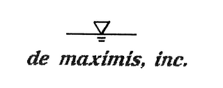 DE MAXIMIS, INC. logo
