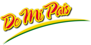 DE MI PAIS logo