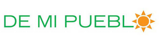 DE MI PUEBLO logo
