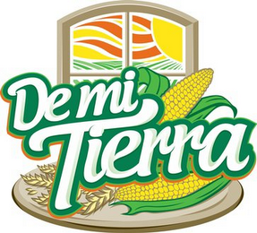 DE MI TIERRA logo