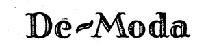 DE-MODA logo