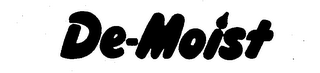 DE-MOIST logo
