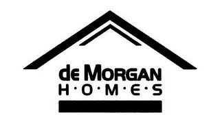DE MORGAN HOMES logo