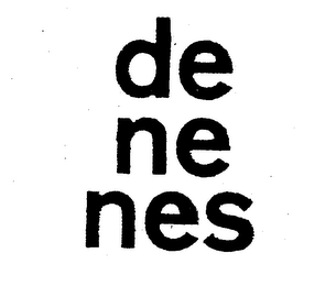 DE NE NES logo