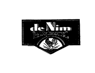 DE NIM THE DE NIM JEANSMITHS CO logo