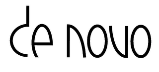 DE NOVO logo