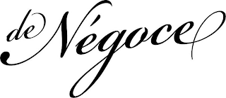 DE NÉGOCE logo