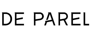 DE PAREL logo