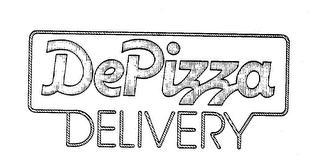 DE PIZZA DELIVERY logo