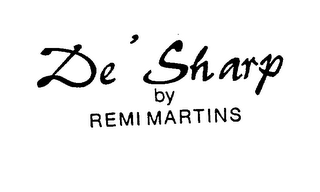 DE' SHARP BY REMI MARTINS logo