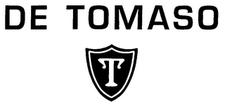 DE TOMASO T logo