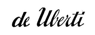 DE UBERTI logo