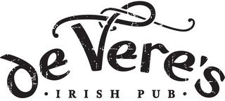 DE VERE'S · IRISH PUB · logo
