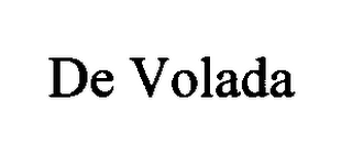 DE VOLADA logo