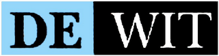 DE WIT logo