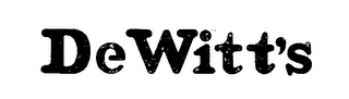 DE WITT'S logo