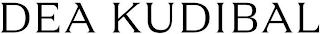 DEA KUDIBAL logo