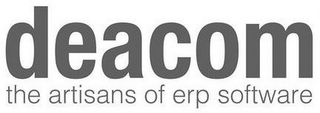 DEACOM THE ARTISANS OF ERP SOFTWARE logo