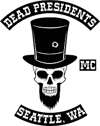 DEAD PRESIDENTS MC SEATTLE, WA logo
