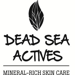 DEAD SEA ACTIVES MINERAL-RICH SKIN CARE logo
