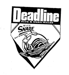DEADLINE SLUG & SNAIL KILLER WITH SNAREONLY IN DEADLINE logo