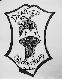 DEADRED CHICKENHEAD CUSTOMS logo