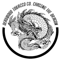 DEADWOOD TOBACCO CO. CHASING THE DRAGON logo