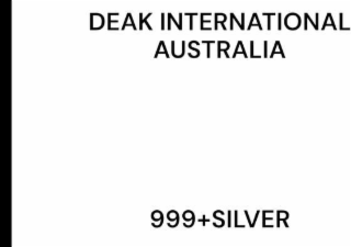 DEAK INTERNATIONAL AUSTRALIA 999+SILVER logo