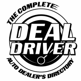DEAL DRIVER THE COMPLETE AUTO DEALER'S DIRECTORY logo