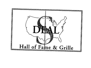 DEAL HALL OF FAME & GRILLE $ logo