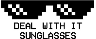 DEAL WITH IT SUNGLASSES logo