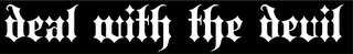 DEAL WITH THE DEVIL logo