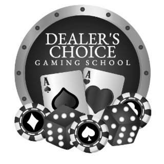 DEALER'S CHOICE GAMING SCHOOL logo